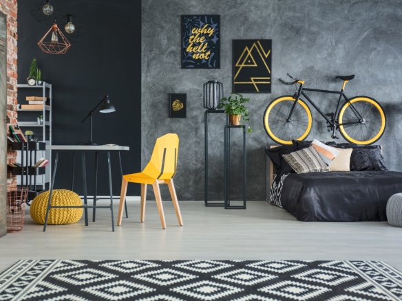 Flat with yellow decors Your Gateway to Properties in Laos