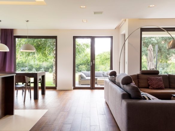 Classically elegant living room with sofa Your Gateway to Properties in Laos