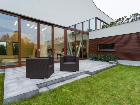 Modern mansion with patio Your Gateway to Properties in Laos