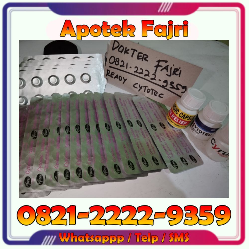 Apotek Jual Miso Di Banjarmasin 082122229359 Penjual Cytotec Original Terbaru 2026
