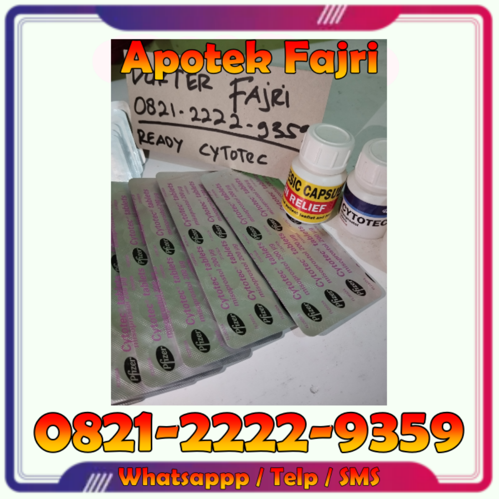 Apotek Jual Miso Di Medan 082122229359 Penjual Cytotec Original Terbaru 2026